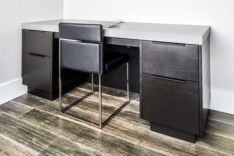 Erb Black Modern Master Bedroom Desk Chervin Kitchen