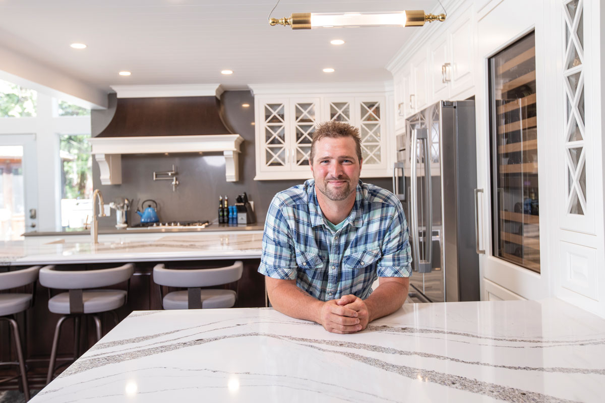 Kevin Swart - Inspired Cabinetry Installation - Chervin Kitchen & Bath - Dockside Magazine