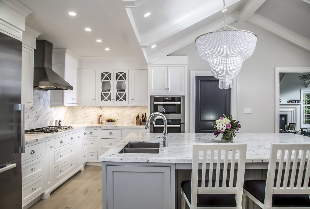 Family Kitchen with Quartz Counters