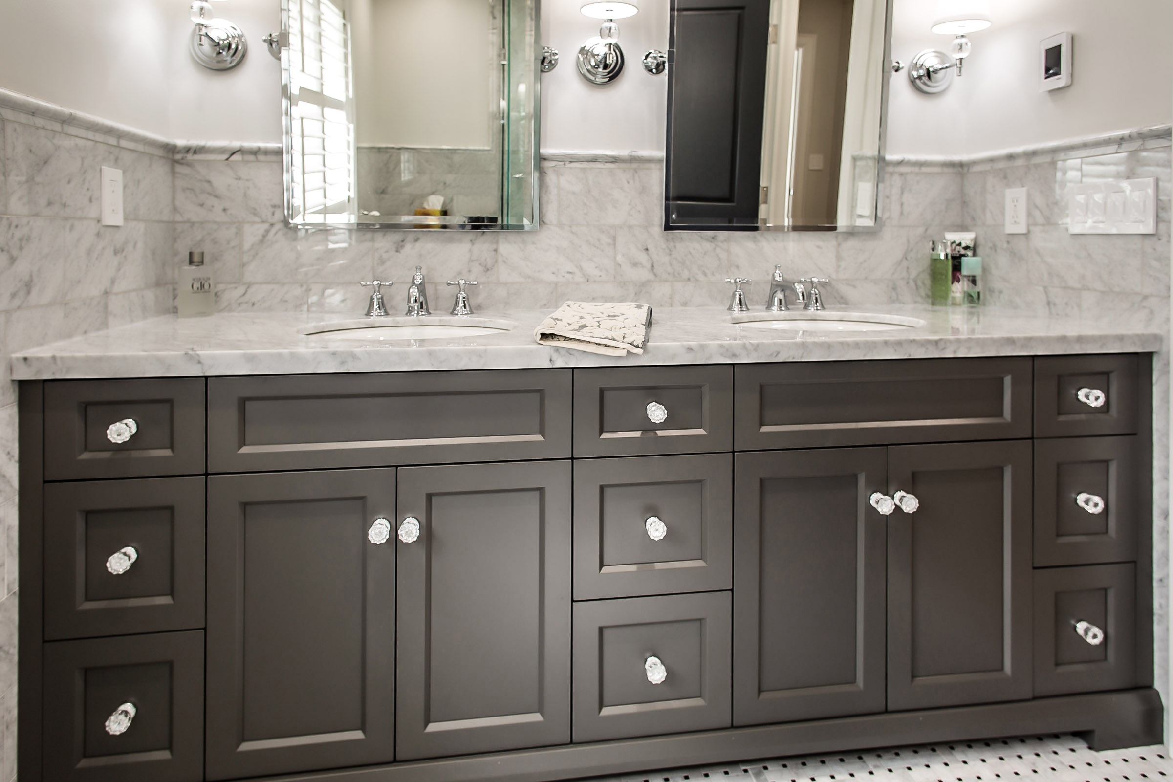 Family-Friendly Custom Finishes - Painted Cabinets