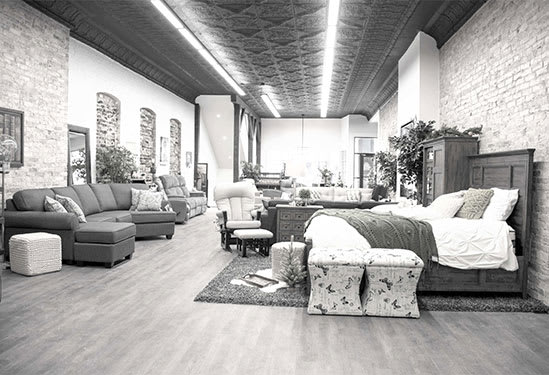 chervin furniture & design elmira showroom