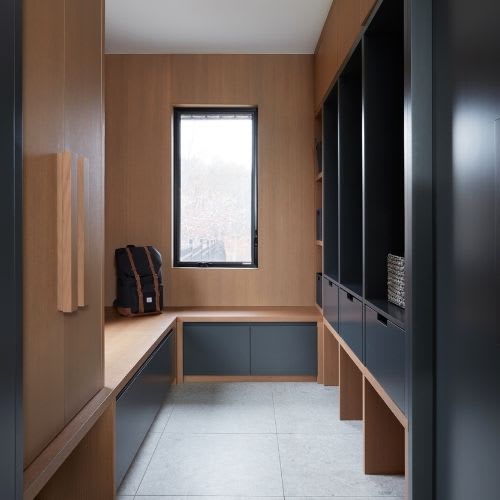 Discover custom laundry room and mudroom projects