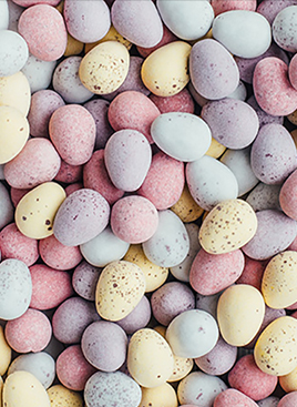 Pastel Easter Eggs
