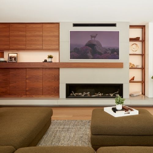 Discover custom living space cabinetry projects