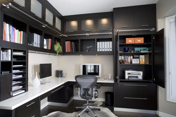 Optimizing Your Home Office | Chervin Kitchen & Bath | Custom Lighting & Cabinetry