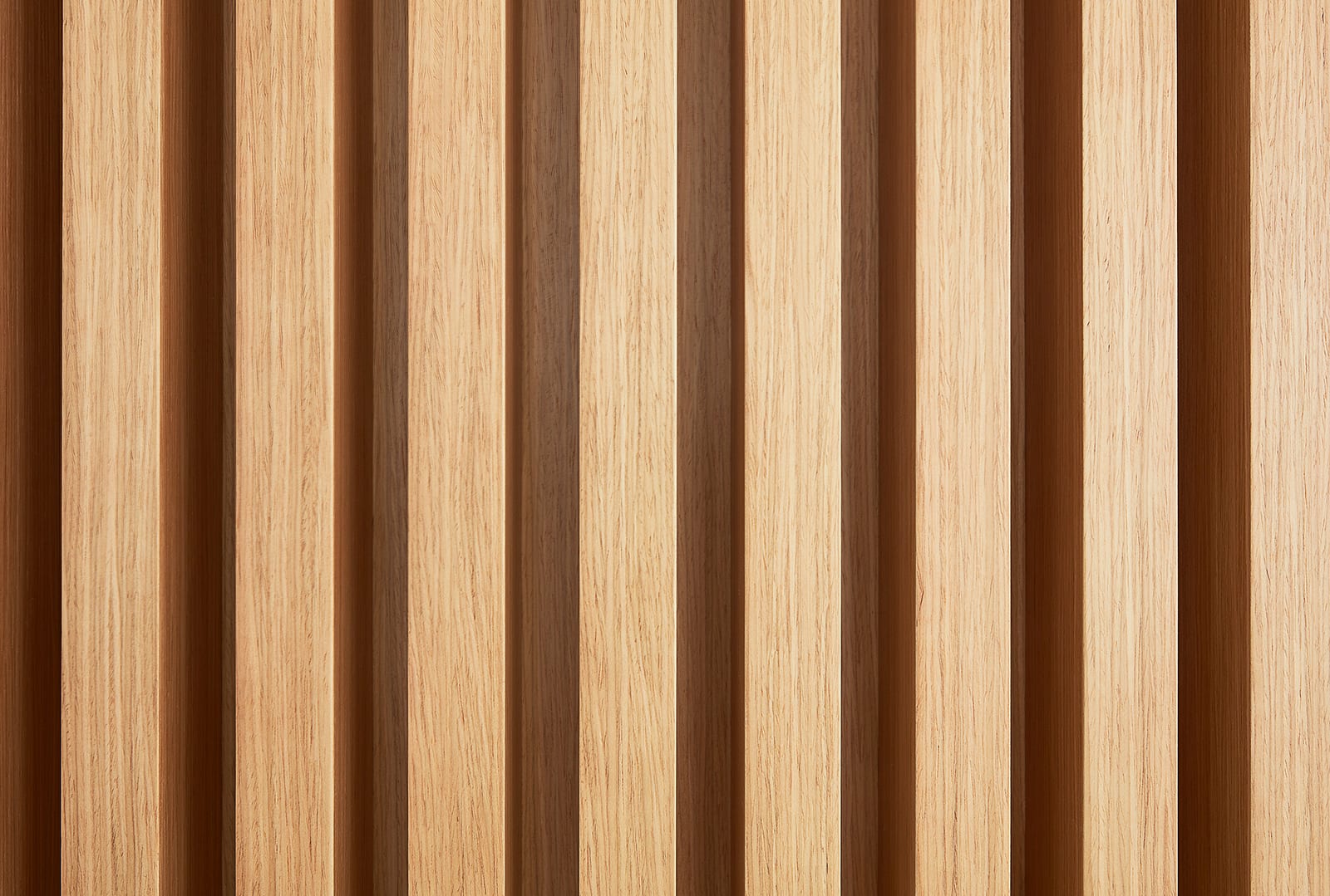 natural white oak wood door detail